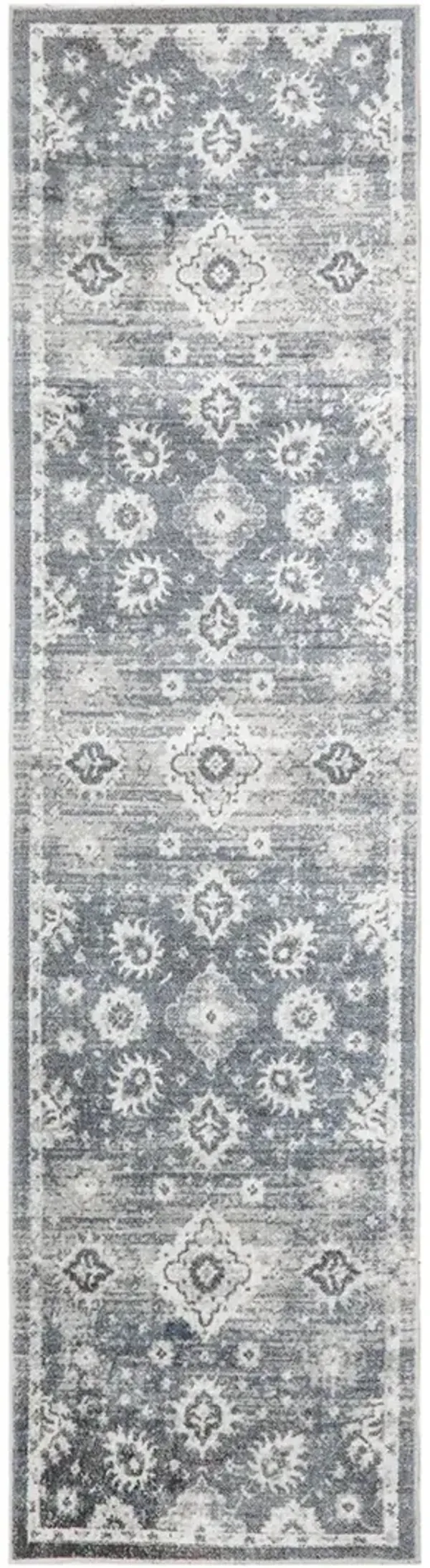 Astra Machine Washable ASW19 Denim 2' x 6' Rug
