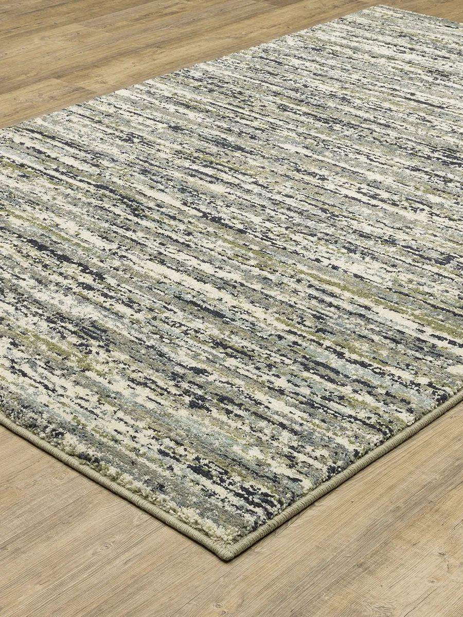 Seneca 6'7" x 9'2" Blue Rug