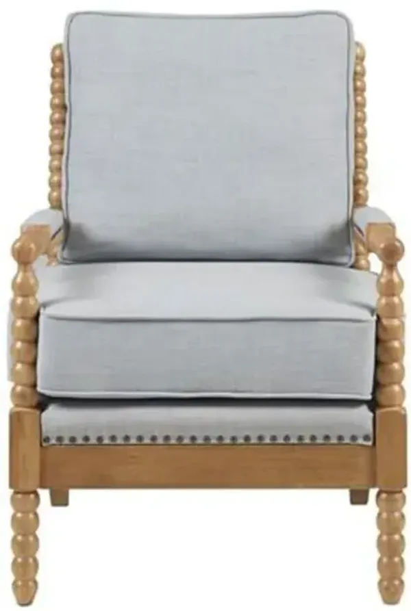Belen Kox Donohue Accent Chair in Blue, Belen Kox