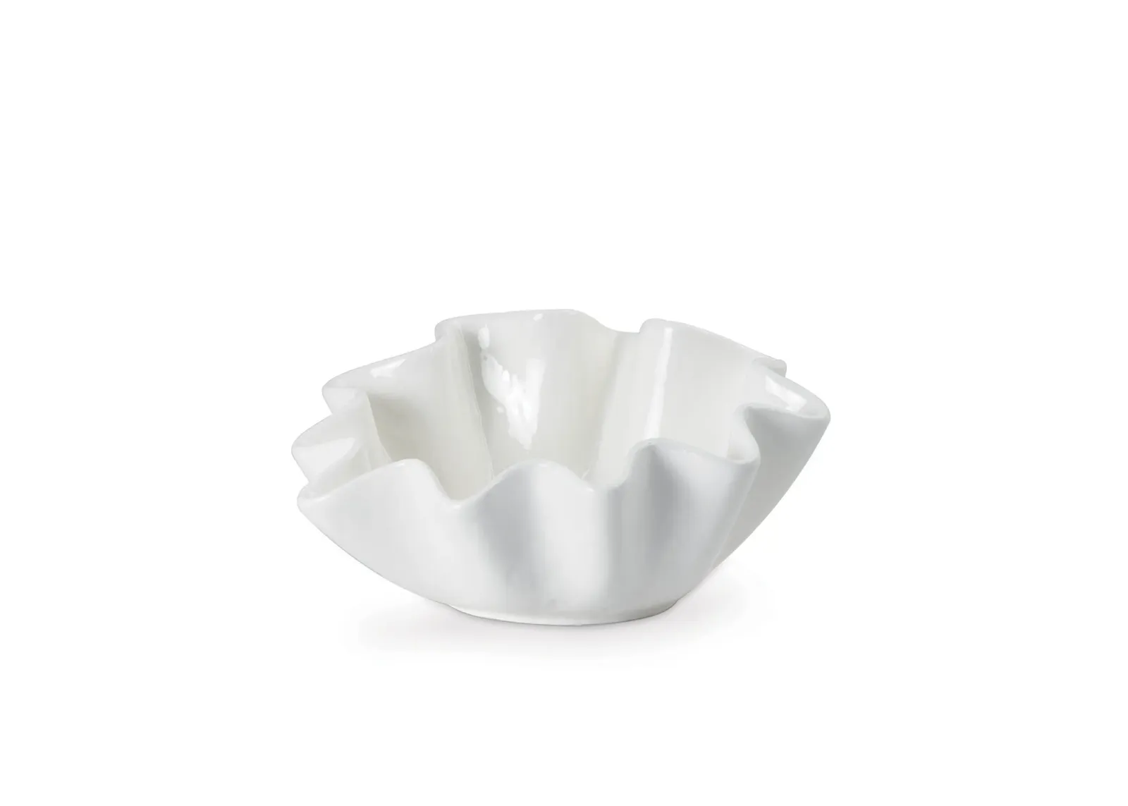 Ruffle Ceramic Bowl Medium