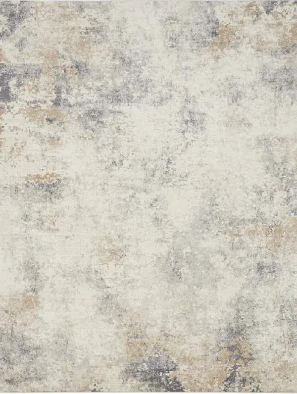 CK005 Enchanting ECH07 Ivory/Gray 8' x 10' Rug