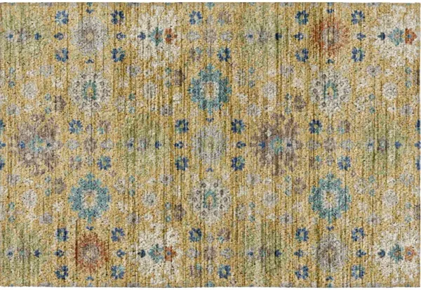 Silk Road Turmeric 20" x 30" Rug