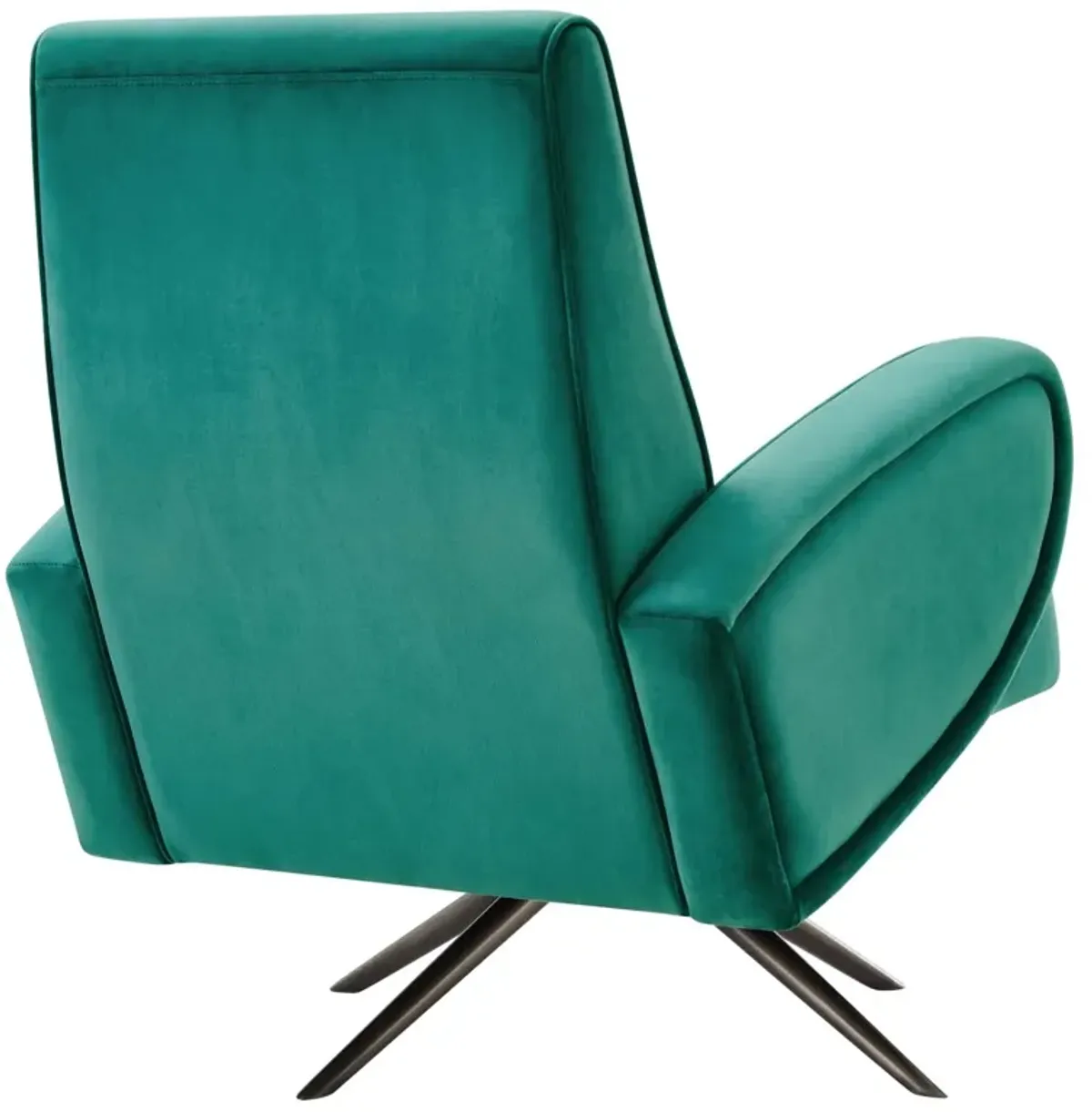 Superior Performance Velvet Swivel Chair