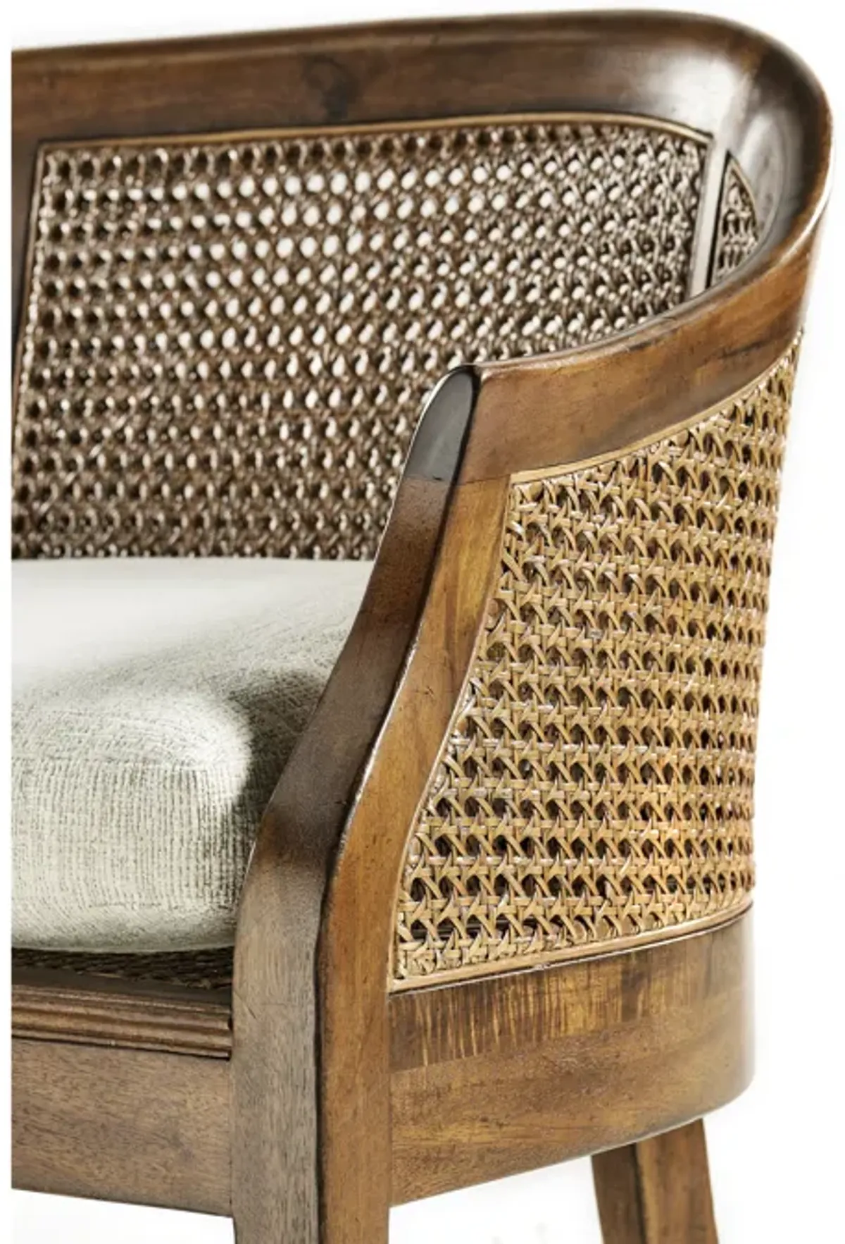 Walnut Salon Settee