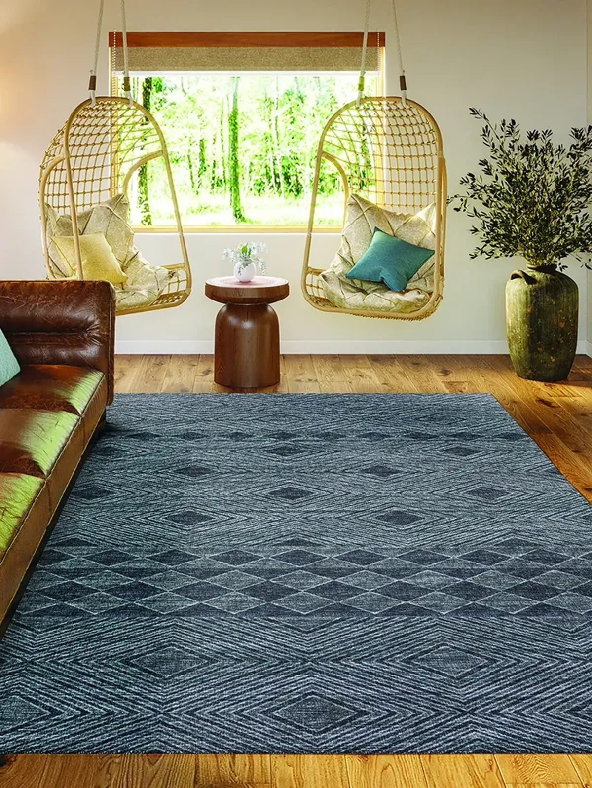 Sedona SN1 Midnight 5' x 7'6" Rug