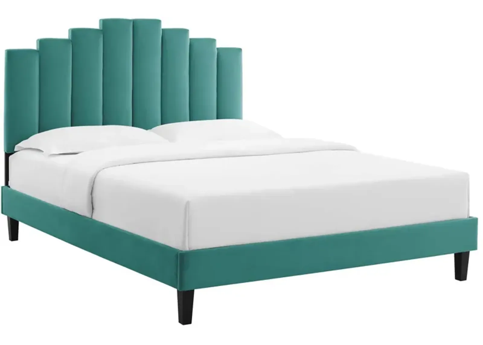 Modway - Elise Twin Performance Velvet Platform Bed