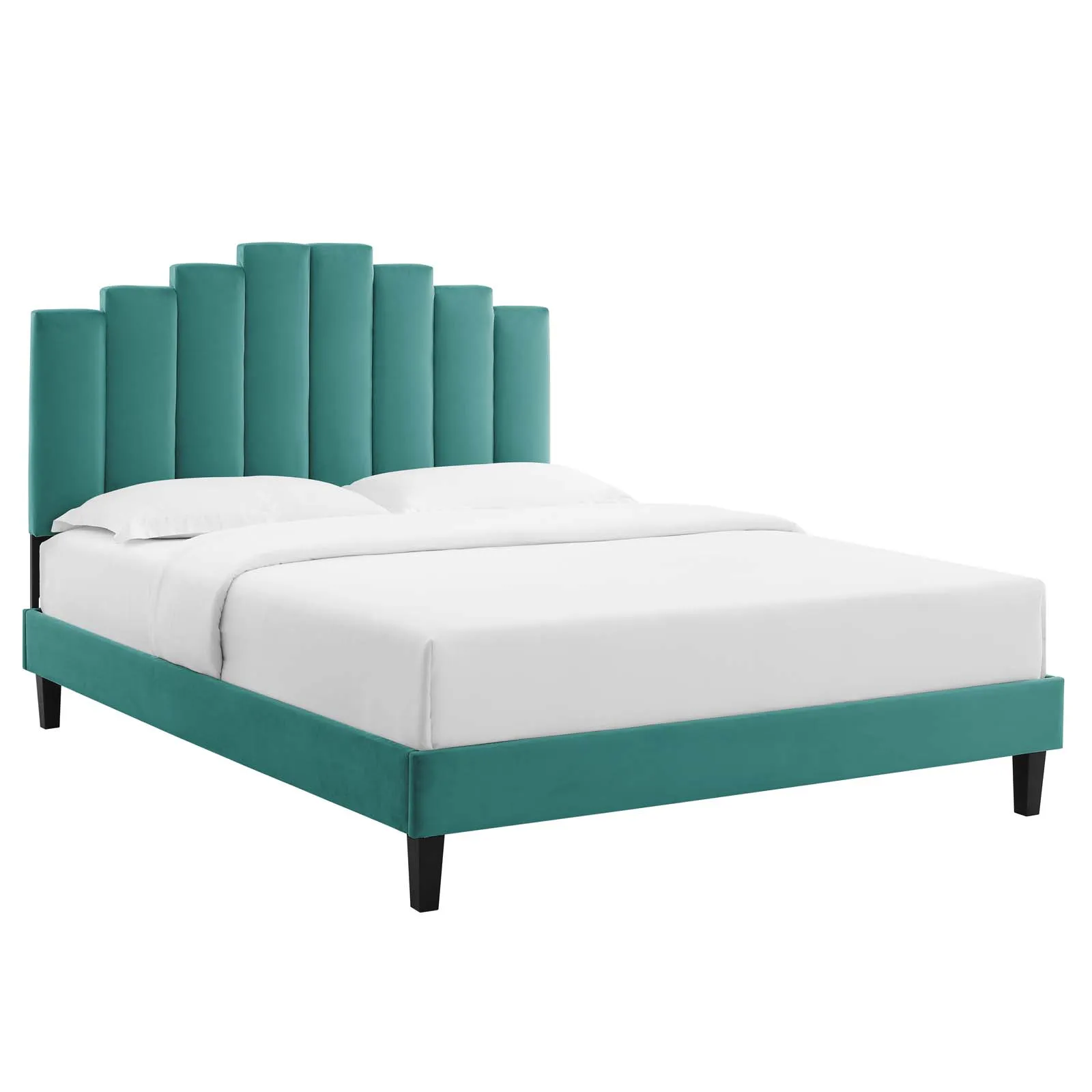 Modway - Elise Twin Performance Velvet Platform Bed