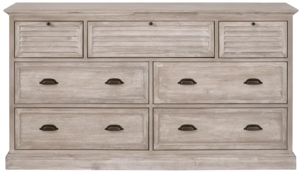 Eden 7-Drawer Media Dresser