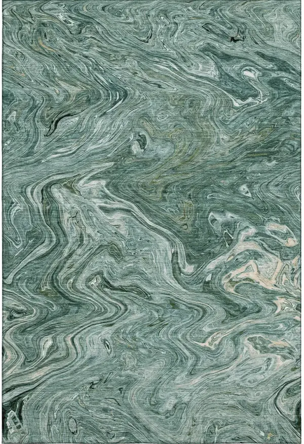 Ravenna RN8 Teal 10' x 14' Rug