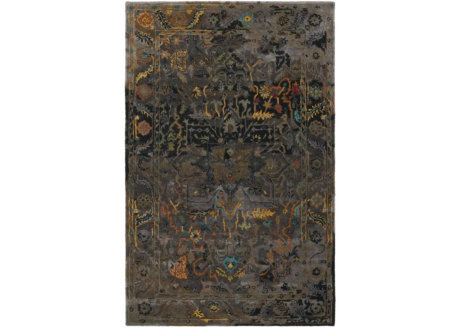 Citrine Cristobol Green 5' x 8' Rug