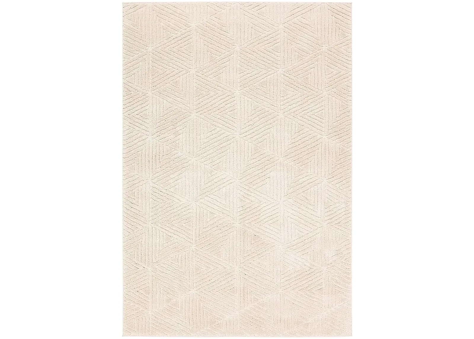 Calix By Nikki Chu Ziazan White 5' x 7' Rug