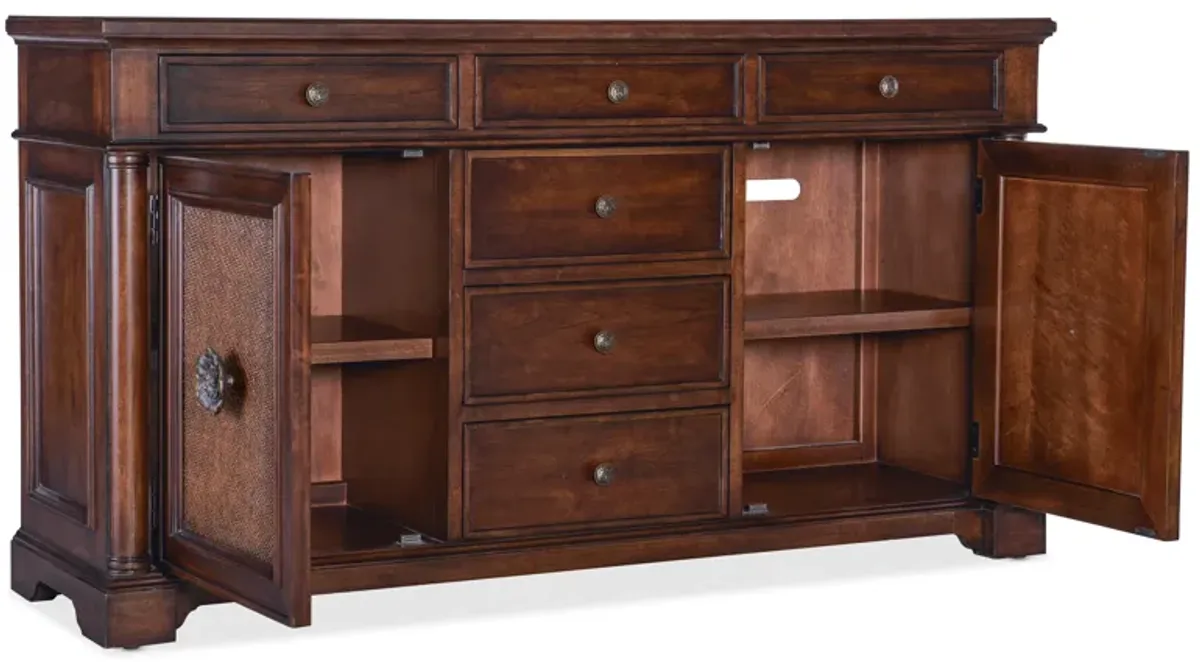 Charleston Two Door-Six Drawer Buffet