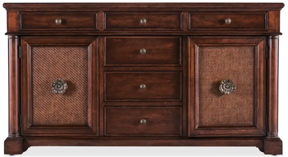 Charleston Two Door-Six Drawer Buffet