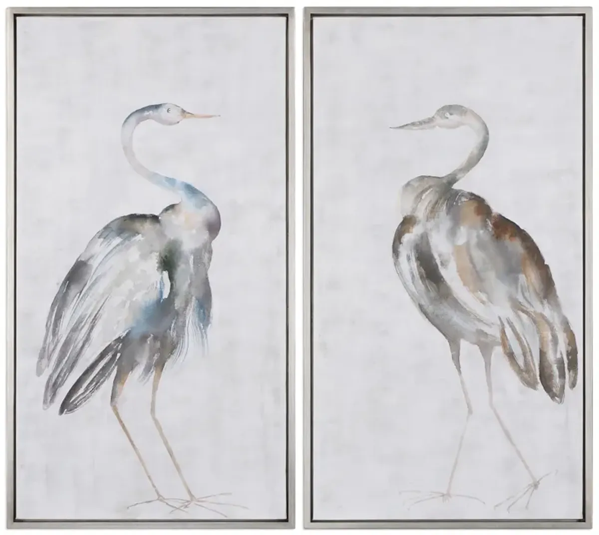 Summer Birds Framed Art (Set of 2)