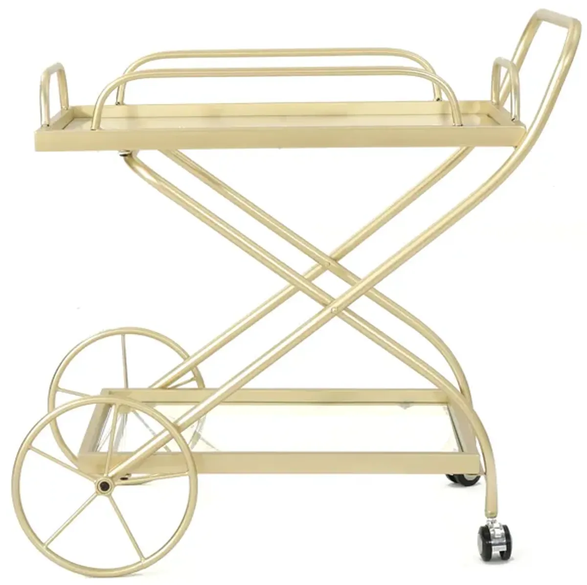 Turn-of-the-Century Bar Cart Elegance Meets Functionality