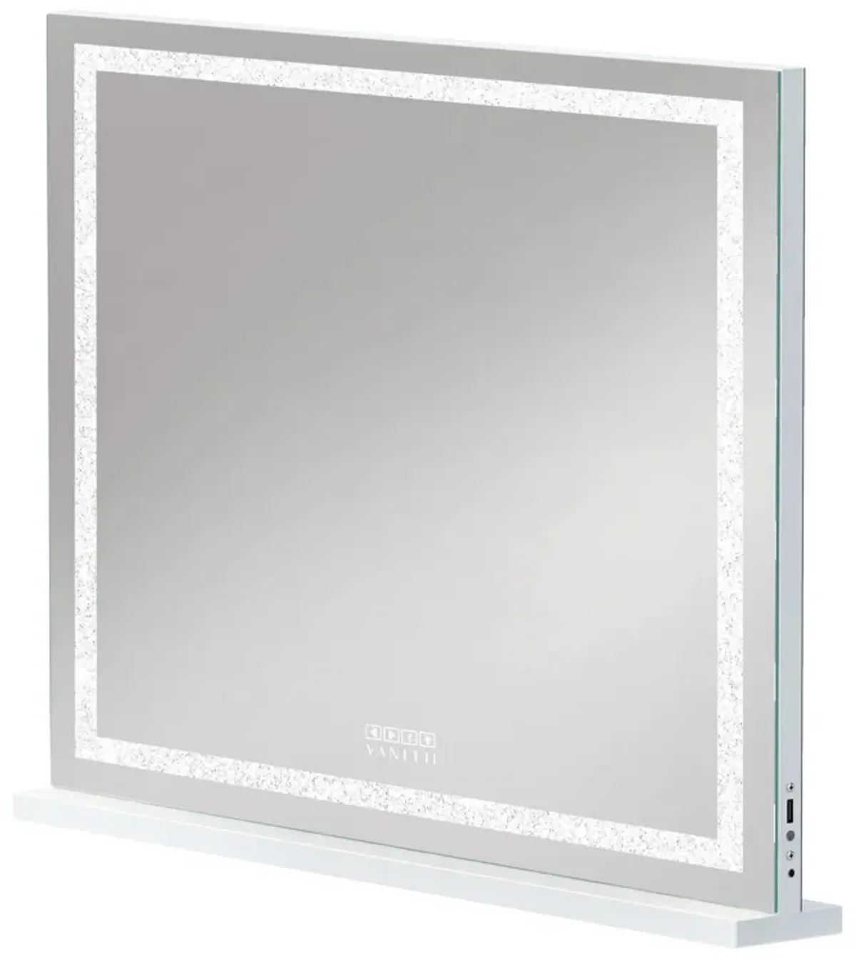 31.5'' x 23''Vanity Mirror For Makeup Lightstrip With Diamonds   Clearance Sale !!!