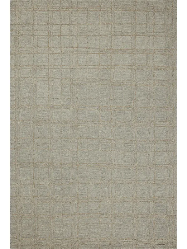 Polly POL-09 Fog / Wheat 5''0" x 7''6" Rug by Chris Loves Julia