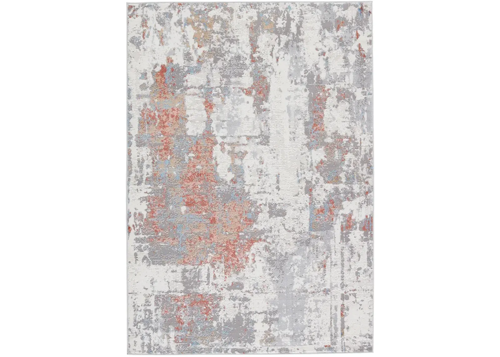 Grotto Tocarra Gray 3' x 12' Runner Rug