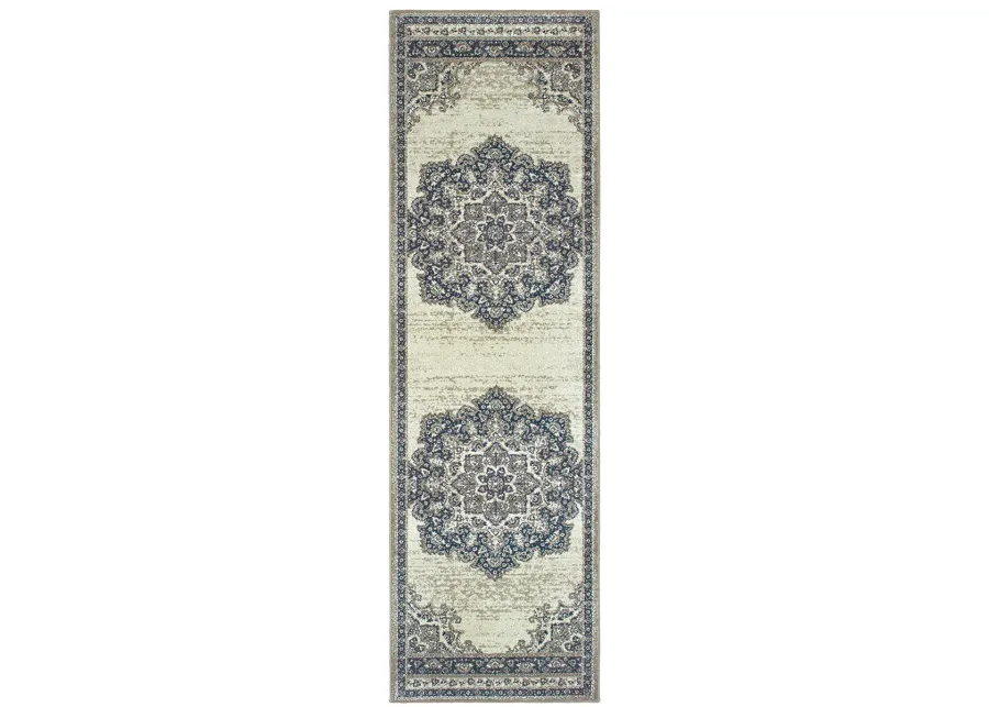 Richmond 2'3" x 7'6" Ivory Rug