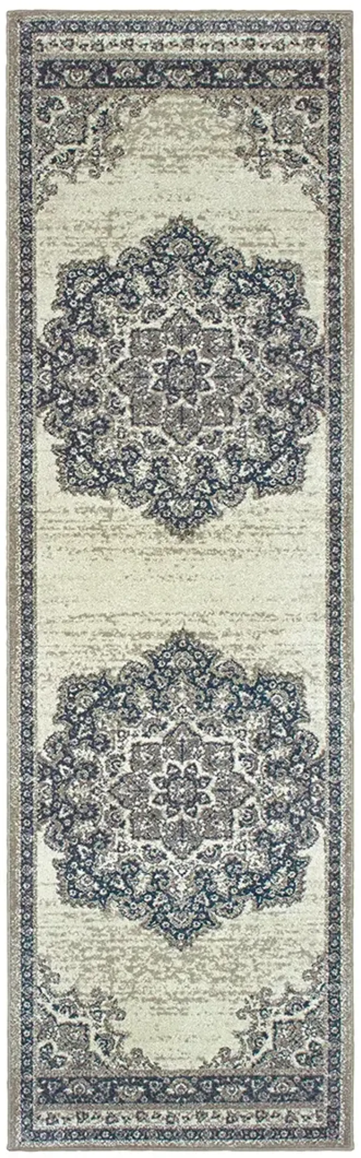 Richmond 2'3" x 7'6" Ivory Rug