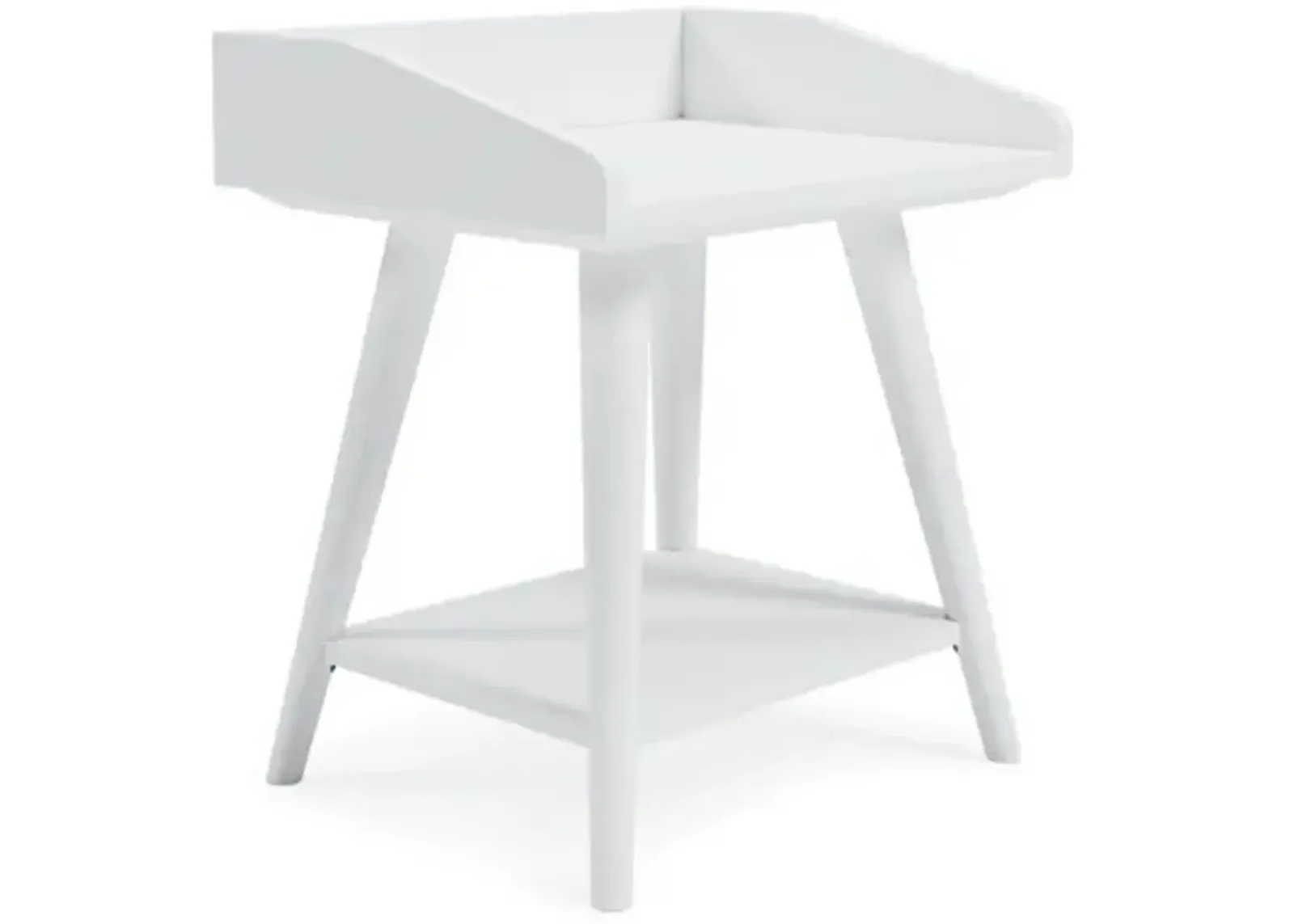 Blariden Accent Table, White