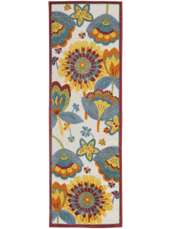 Aloha ALH25 Multicolor 2'3" x 12' Rug