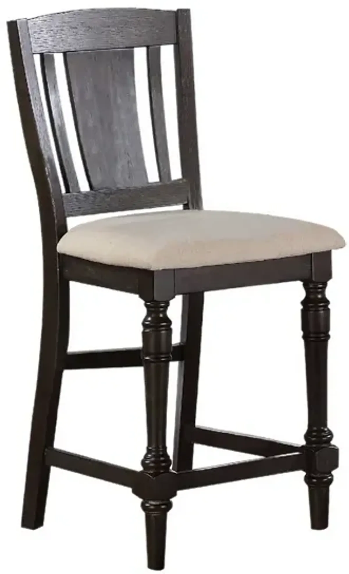 Xcalibur Slat Back Barstool (Set of 2)