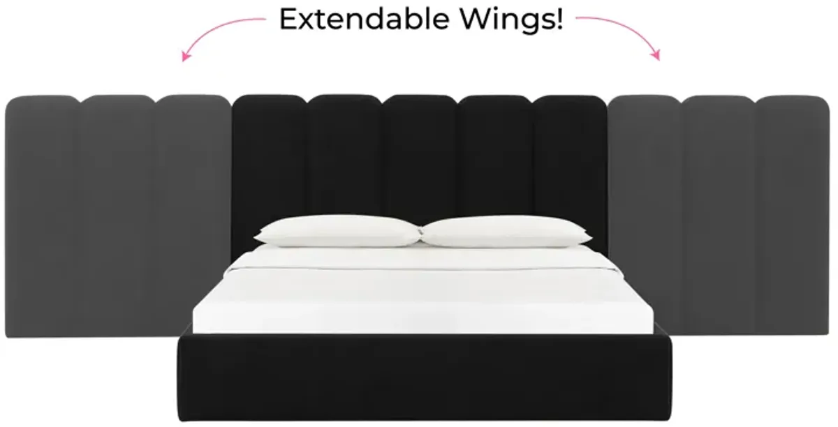 Palani Bed with Wings