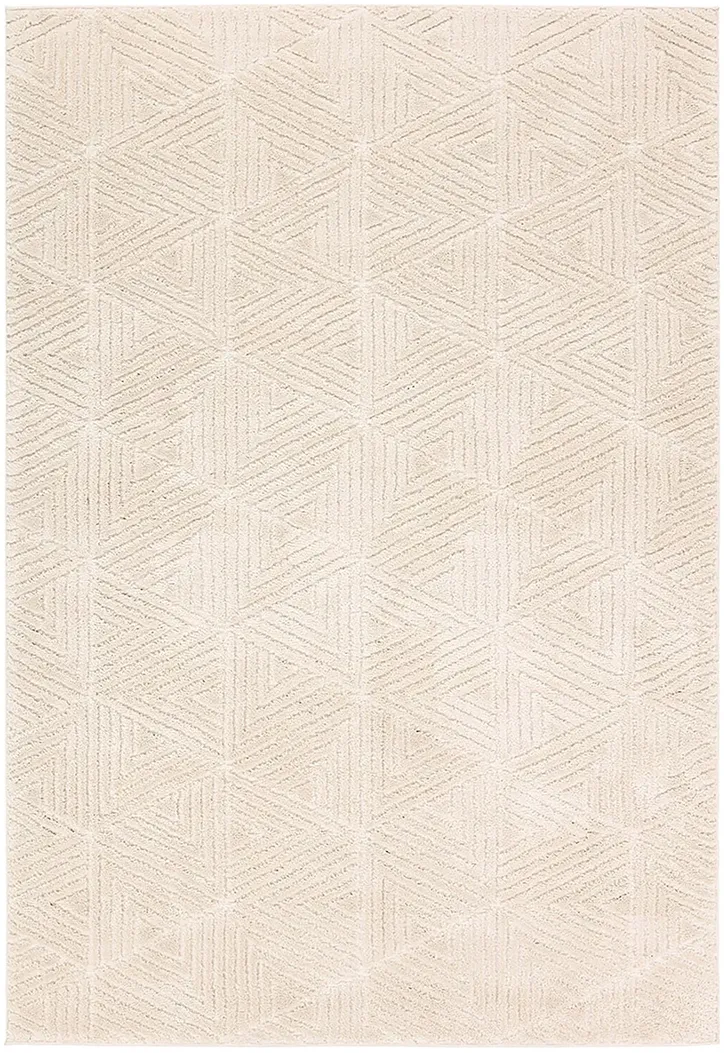 Calix By Nikki Chu Ziazan White 10' x 14' Rug