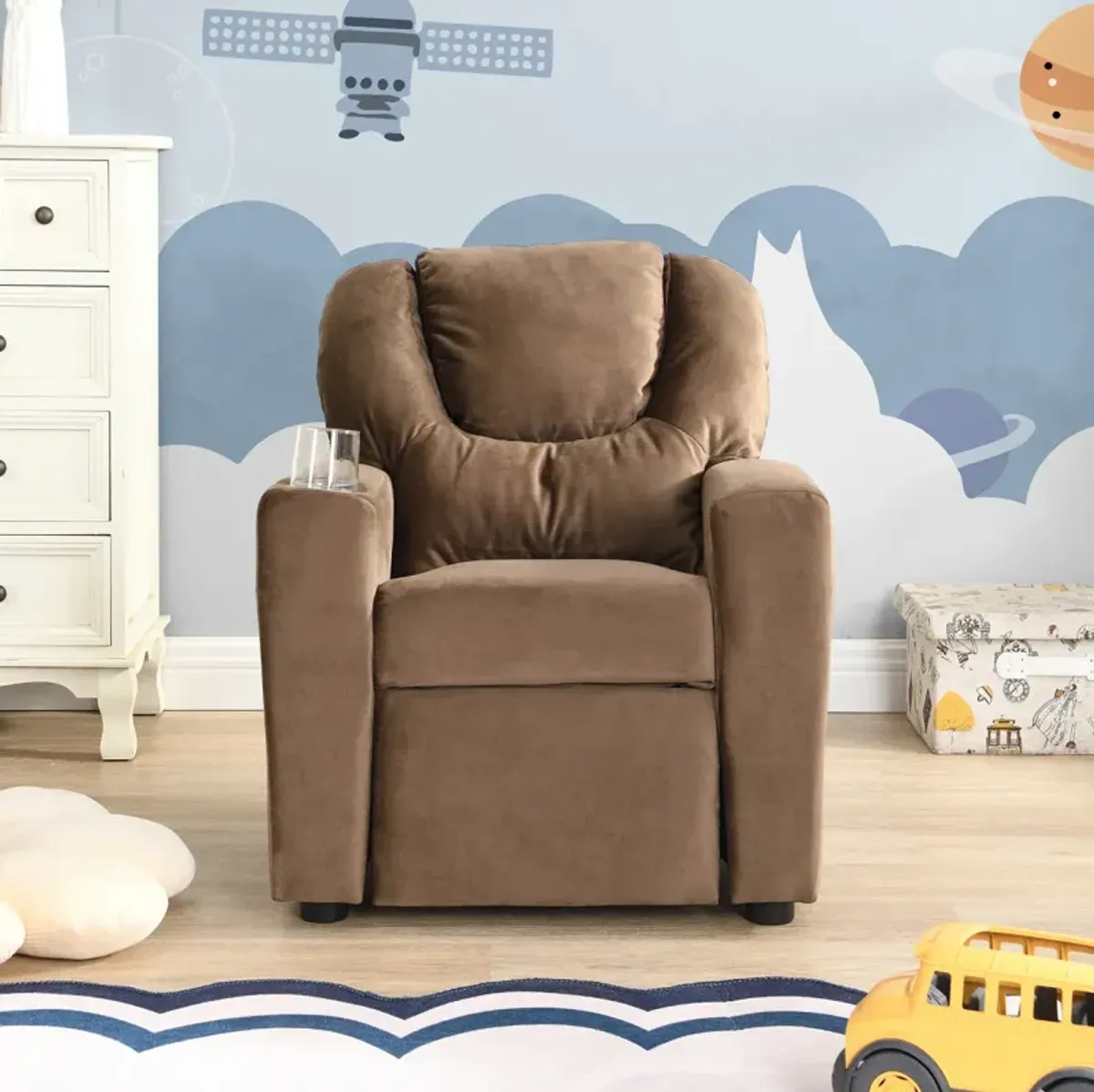 Children's Furniture Set with Chair, Couch, and Recliner