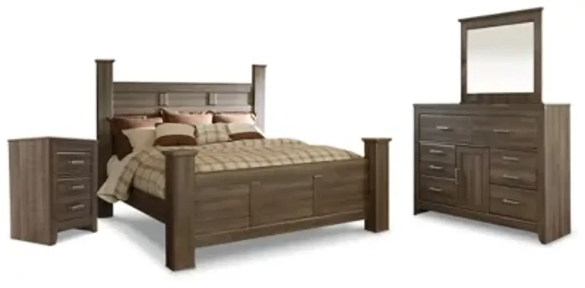 Juararo King Poster Bed Set