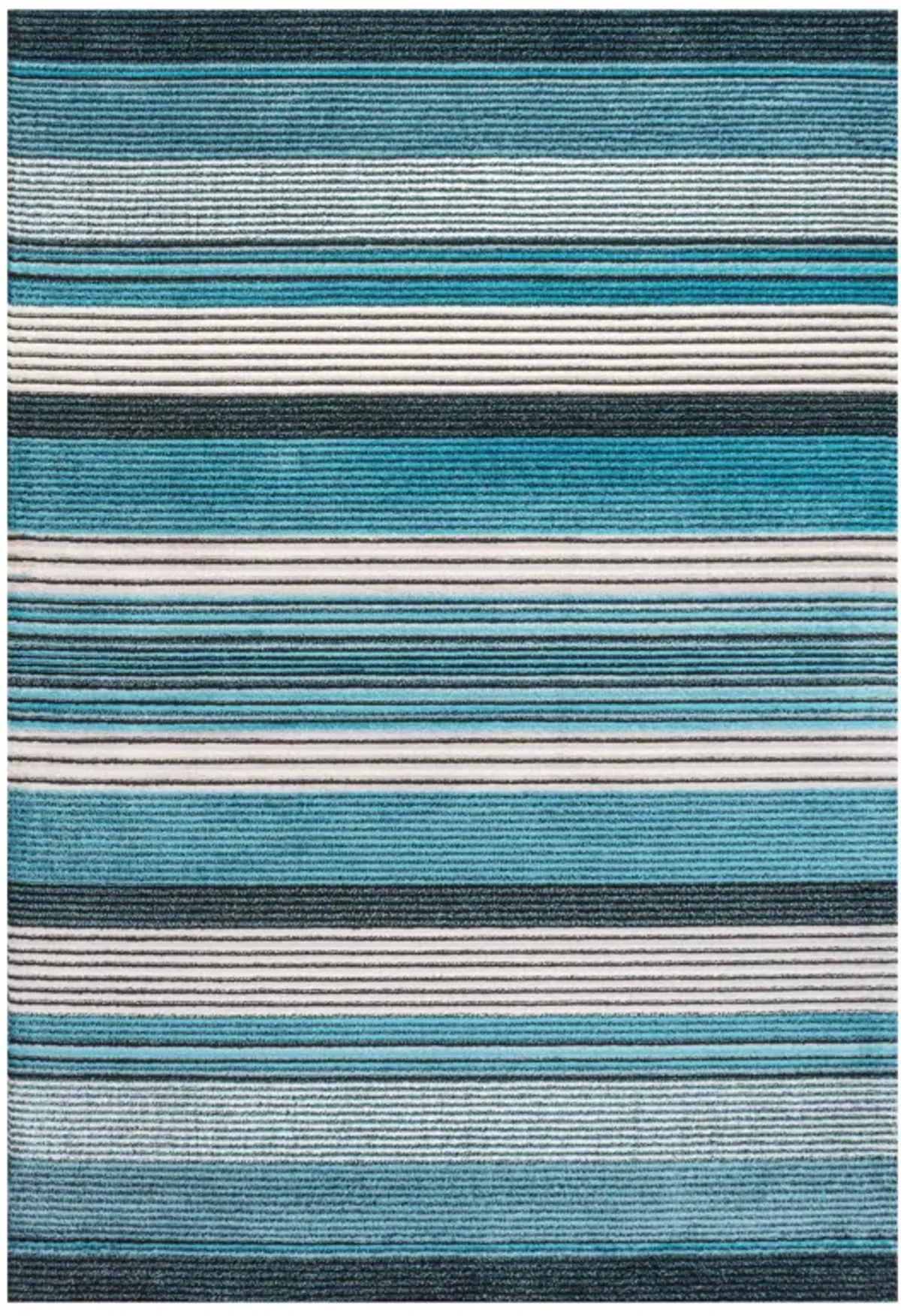 Duxbury Gradient Ticking Striped Area Rug