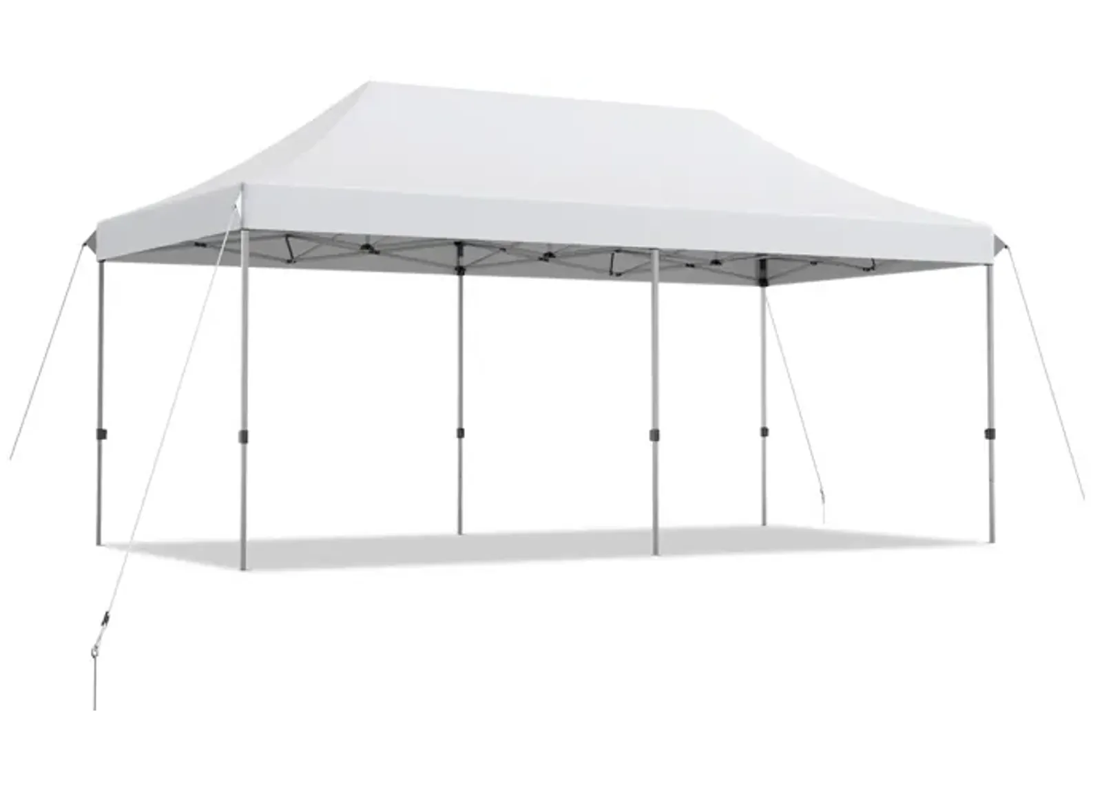 Adjustable Folding Heavy-Duty Sun Shelter with Carrying Bag for Outdoor Events and Beach Days