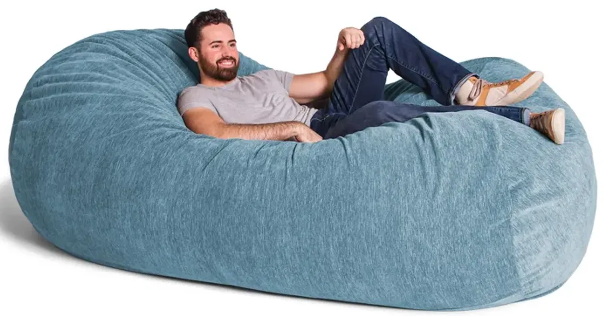 Jaxx 7 Foot Giant Bean Bag Sofa - Premium Chenille