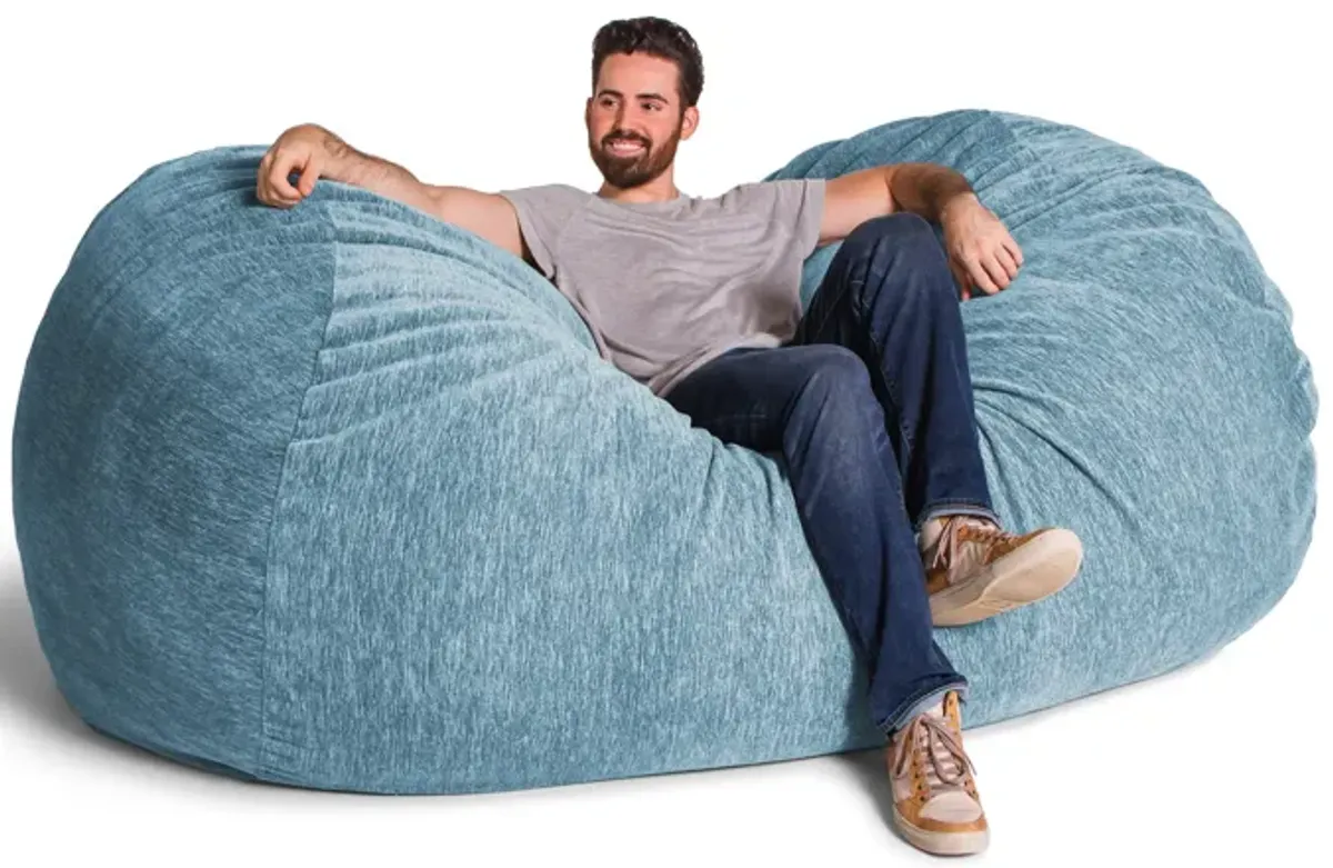 Jaxx 7 Foot Giant Bean Bag Sofa - Premium Chenille