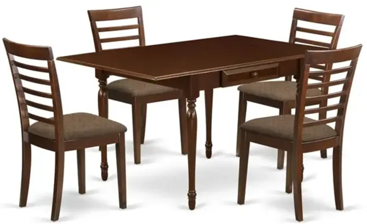 Dining Room Set Mahogany, MZML5-MAH-C