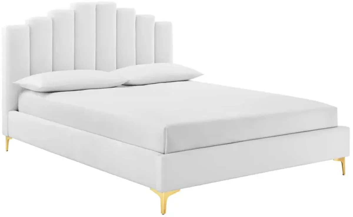 Modway - Olivia Queen Performance Velvet Platform Bed