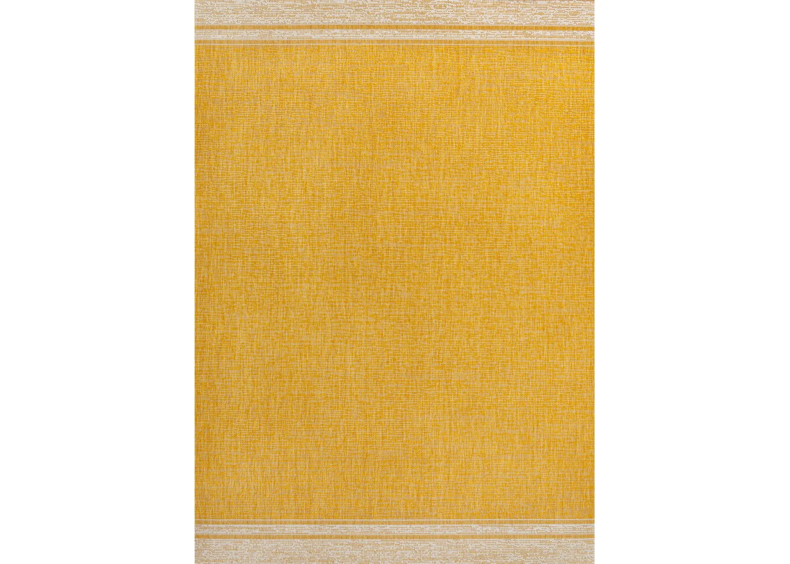 Alda Modern Minimalist Mingled Solid Indoor/Outdoor Area Rug