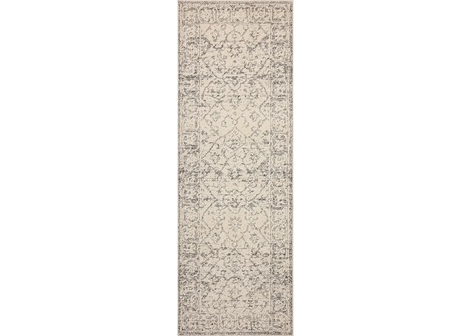 Gigi Ivory/Stone 2'7" x 7'6" Runner Rug by Magnolia Home by Joanna Gaines x Loloi