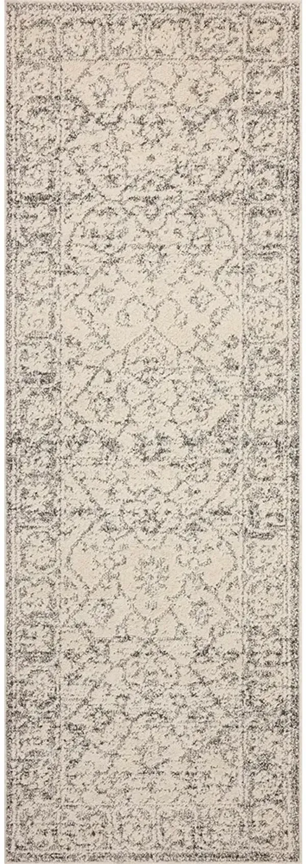 Gigi Ivory/Stone 2'7" x 7'6" Runner Rug by Magnolia Home by Joanna Gaines x Loloi