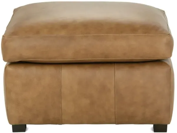 Desmond Leather Ottoman