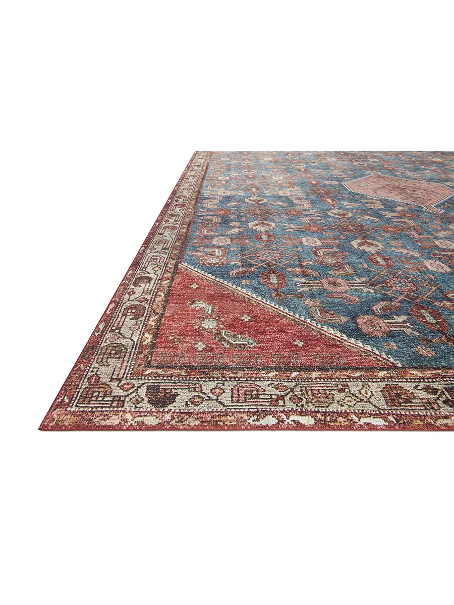 Layla LAY10 Marine/Clay 7'6" x 9'6" Rug