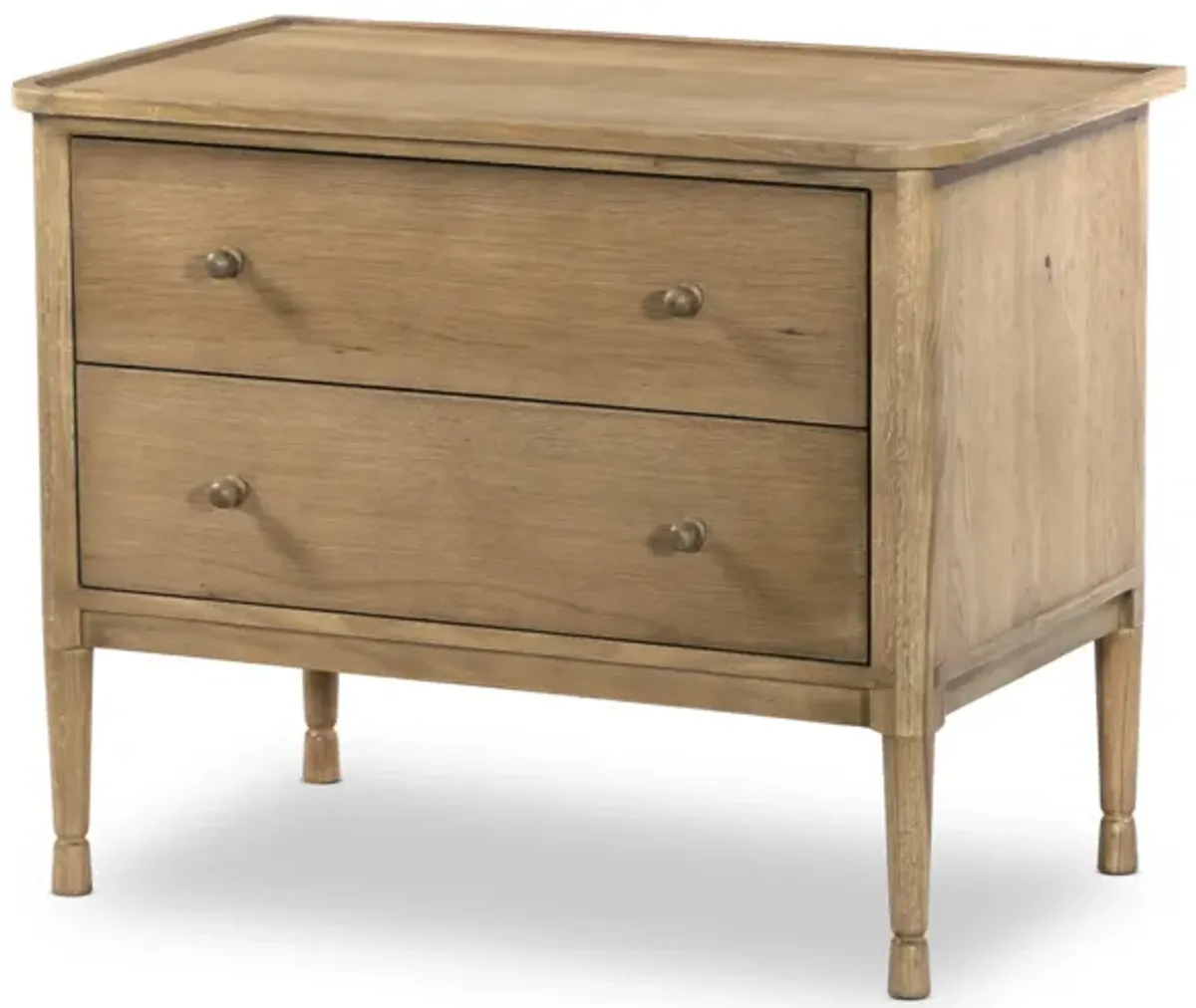 Franny Saddle Brown Nightstand