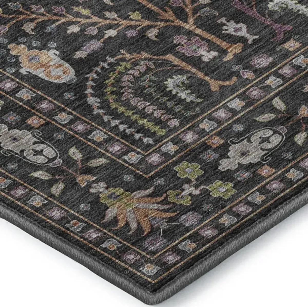 Hatay HY5 Black 8' x 10' Rug