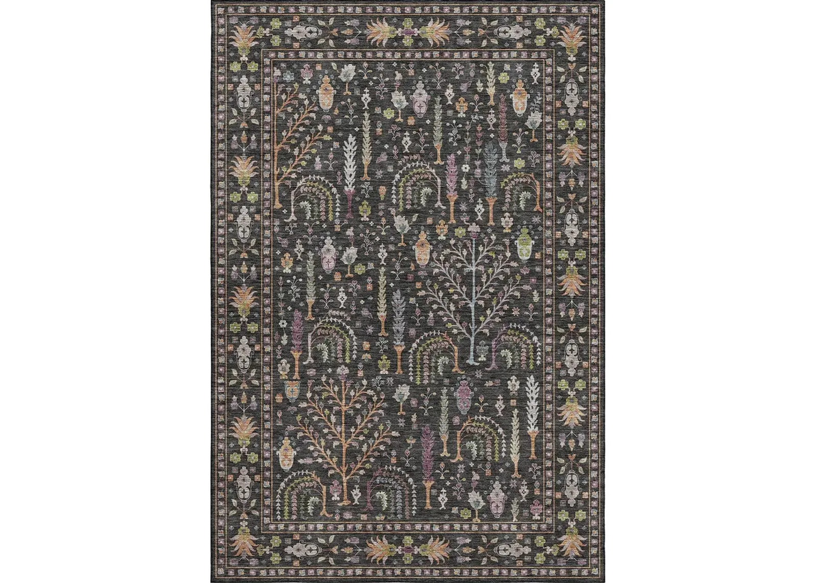 Hatay HY5 Black 8' x 10' Rug