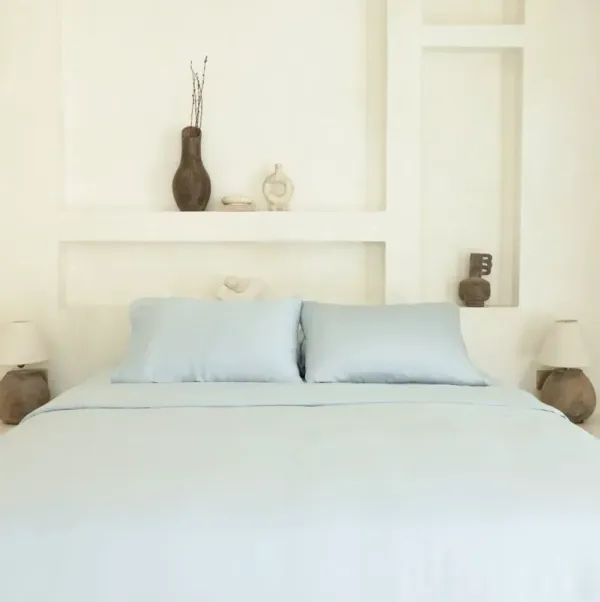 Organic Bamboo Sateen Duvet Cover Set