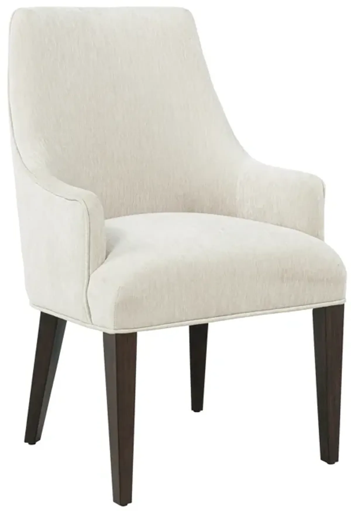 Beever White Dining Armchair