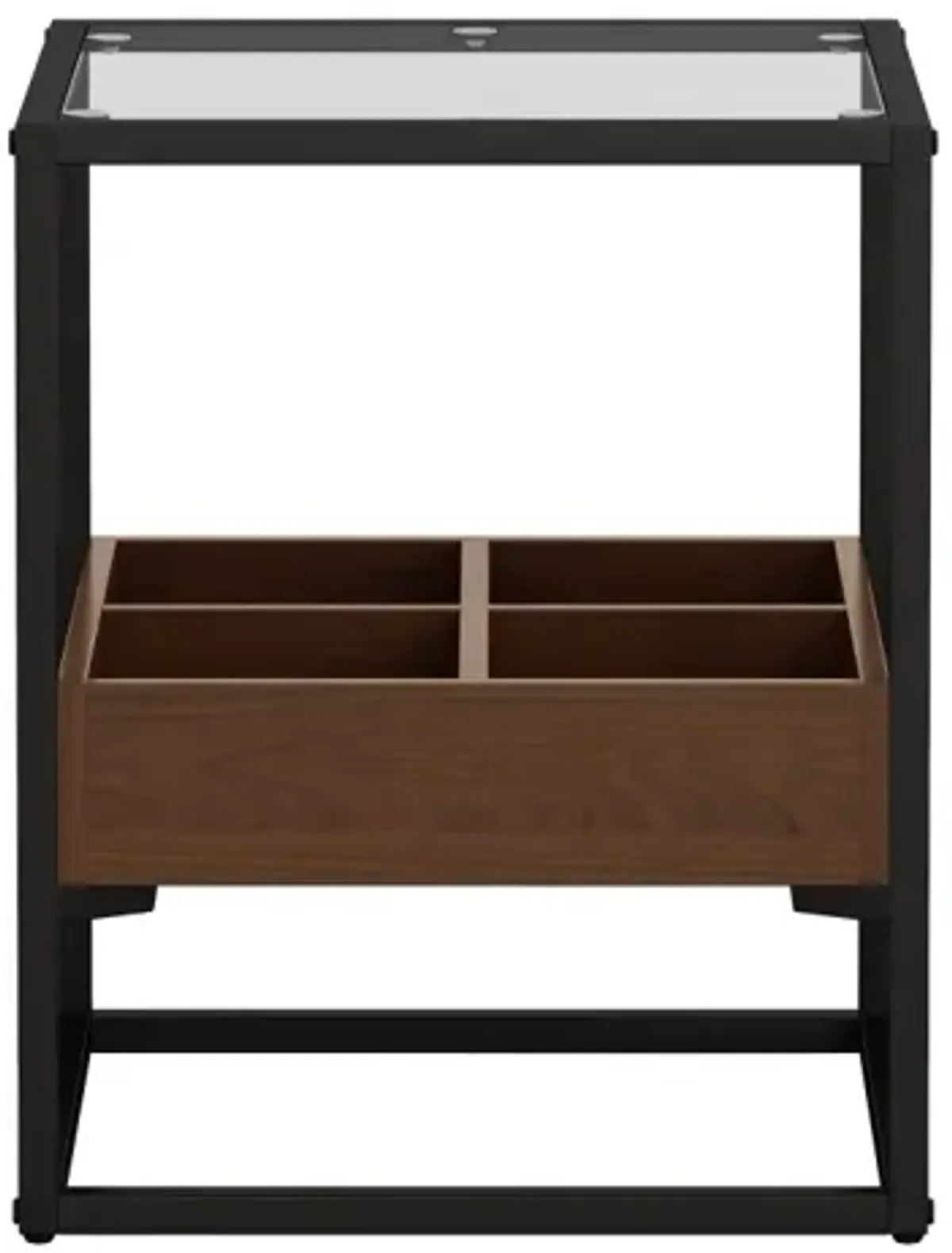 Modern Coffee Table Set with Storage Shelf