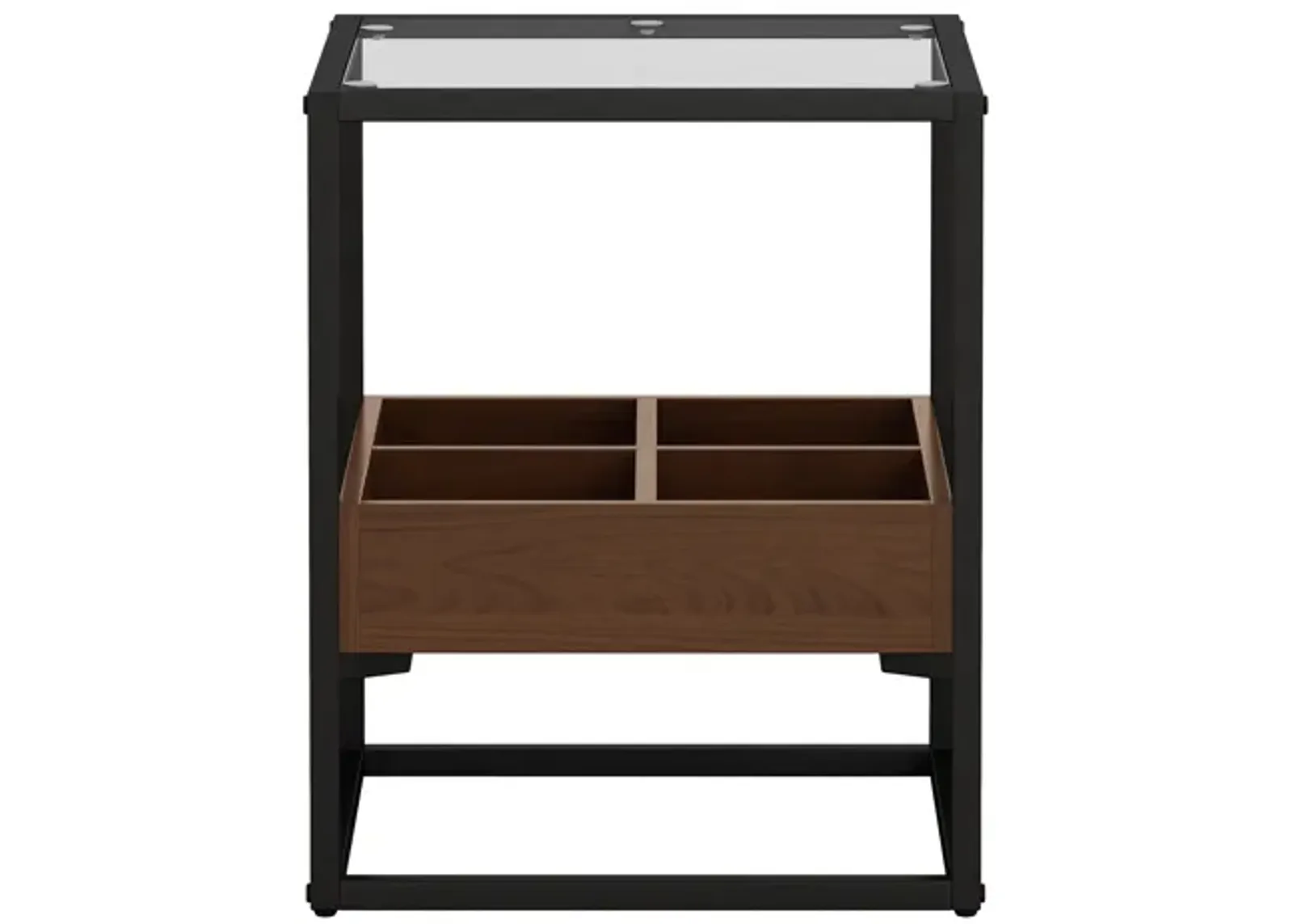 Modern Coffee Table Set with Storage Shelf