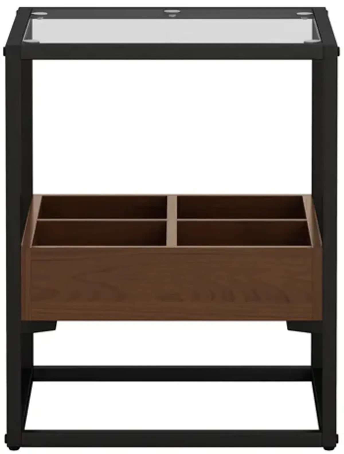 Modern Coffee Table Set with Storage Shelf